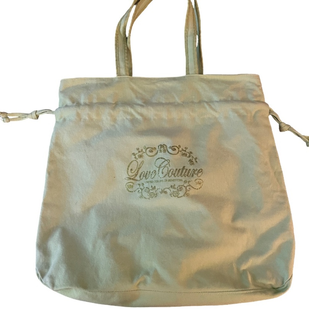 United Colors Of Benetton Green Tote Bag - Picture 3 of 9